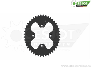Πίνακας πίσω Esjot μαύρος - 44 δόντια (βήμα 520) - Adly/Herchee Crossroad 300 - Sentinel / Hurricane