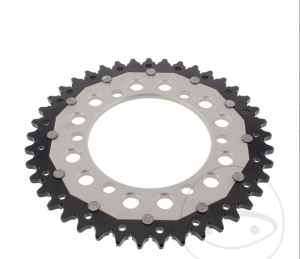 Πίνακας πίσω ZF Dual - 41 δόντια (βήμα 520) - Triumph Bonneville 900 EFI T100 ABS / Μαύρο ABS / T100 B