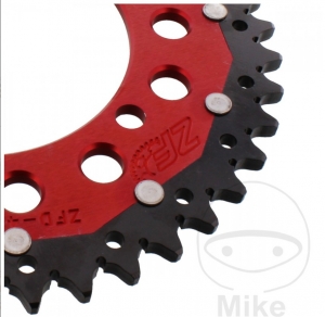 Πίνακας πίσω ZF Dual - 43 δόντια (βήμα 520) - Kawasaki EL 250 B / EL 250 D / EL 250 E / EL 252 F / ER 500 A