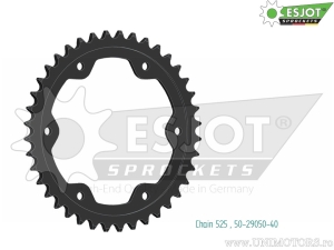 Πίσω γρανάζι Esjot μαύρο - 40 δόντια (βήμα 525) - KTM Super Duke 1290 R LC8 Evo ABS Euro5 - LC8 Specia