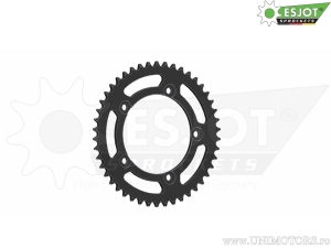 Πίσω γρανάζι Esjot μαύρο - 46 δόντια (βήμα 525) - Aprilia MX 50 / RX 50 6-τάχυτο - RX 50 Racing