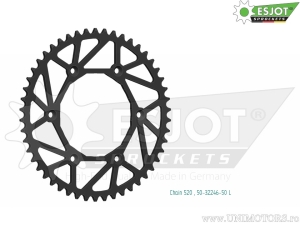 Πίσω γρανάζι Esjot μαύρο - 50 δόντια (βήμα 520) - Beta RR 300 2T Racing / RR 350 4T Enduro - Racing -