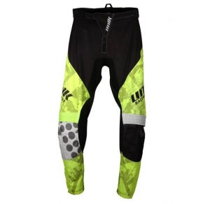 Παντελόνια μοτοσικλέτας cross-enduro Unik Racing μοντέλο MX01 χρώμα: μαύρο/πράσινο