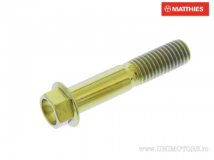 Παξιμάδι καπάκι εξάγωνο Pro Bolt M10 x 1.50 x 50 mm τιτάνιο χρυσό - JM
