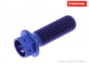 Παξιμάδι καπάκι Pro Bolt M10 x 1.25 x 30 mm τιτάνιο Racing μπλε - JM