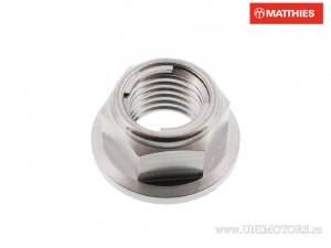 Παξιμάδι με αυτόματο κλείδωμα Pro Bolt M10 x 1.25 mm τιτάνιο γκρι - Daelim Damien 125 / VJ 