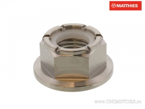 Παξιμάδι με αυτόματο κλείδωμα Pro Bolt M12 x 1.25 mm τιτάνιο ασημί - JM