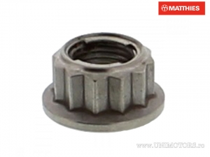 Παξιμάδι πίσω πινιόν με αυτόματο κλείδωμα Pro Bolt M10 x 1.25 mm BI-HEX τιτάνιο γκ�