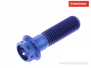 Παξινάκι καπάκι Pro Bolt M10 x 1.25 x 35 mm τιτάνιο Racing μπλε - JM