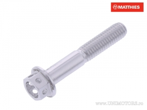 Παξινάκι καπάκι Pro Bolt M5 x 0.80 x 30 mm αλουμινίου αγώνων ασημί - JM