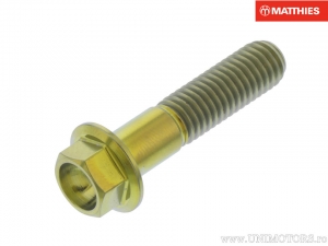 Παξινή βίδα με καπάκι Pro Bolt M8 x 1.25 x 35 mm τιτάνιο χρυσό - Yamaha WR 125 R ('09-'17) / WR 12