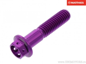 Περίβλημα εξαγώνου καπάκι Pro Bolt M8 x 1.25 x 35 mm αλουμινίου αγωνιστικό μωβ - Y