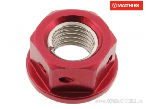 Περικόχλιο πίσω γραναζιού Pro Bolt M10 x 1.25 mm αλουμινίου Race κόκκινο - Daelim Damien