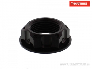 Περικόχλιο τιμονιού Pro Bolt M24 x 1.50 mm αλουμίνιο μαύρο - Honda CB 650 / CB 750 F / Kawasaki 
