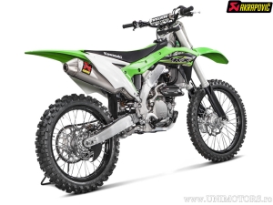 Πλήρες σύστημα εξάτμισης Evolution Line - KAWASAKI KX 250 ('21-'24) / KX 250 F ('17-'20) - Akrapovič