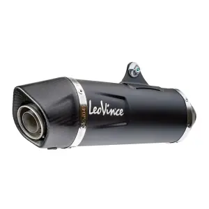 Πλήρες σύστημα εξάτμισης Nero - HONDA NSS 125 ABS Forza ('15-'20) - Leo Vince