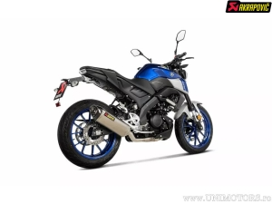 Πλήρες σύστημα εξάτμισης Racing Line - YAMAHA MT-125 ABS ('21-'24) / YZF-R 125 ABS ('21-'24) (E-Mark) - Ak