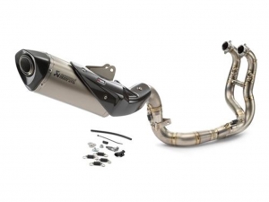 Πλήρης σύστημα εξάτμισης Akrapovic (Evolution Line - τιτάνιο) KTM 790 Duke ('18-'19) / 790 Duke A2 