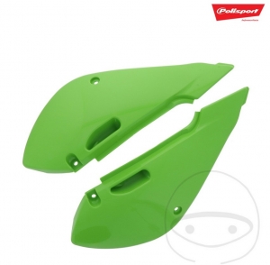 Πλαϊνή καρένα πράσινη Polisport - Kawasaki KX 65 A ('00-'21) / Kawasaki KX 65 C ('21-'22) - JM