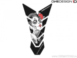 Προστασία δεξαμενής 'Black Edition' 230 x 134 χιλ. μαύρο - OneDesign Bike