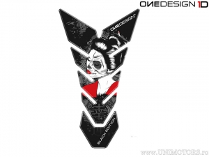Προστασία δεξαμενής 'Black Edition' 230 x 134 χιλ. μαύρο - OneDesign Bike