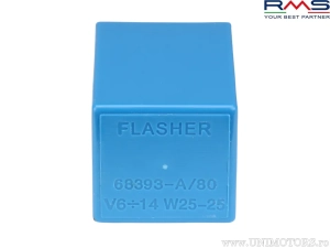 Ρελέ σηματοδότησης - Piaggio APE TM / Vespa FL / Cosa / PK / PXE / PK XL / CLX - (RMS)