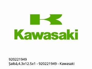 Ροδέλα, 4.3x12.5x1 - 920221949 - Kawasaki