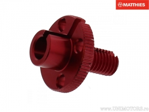 Ρυθμιστικό βίδα Pro Bolt M10 αλουμινίου κόκκινη - Aprilia RSV4 1000 Factory / Suzuki GS 1000 E Gu