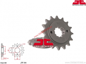 Σετ αλυσίδας - Honda XRV750 Africa Twin RD04 ('90-'92) - DID / JT