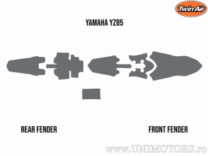 Σετ απομάκρυνσης βρωμιάς - Yamaha YZ 85 SW 17/14 ίντσες ('15-'17) / YZ 85 LW 19/16 ίντσες ('15