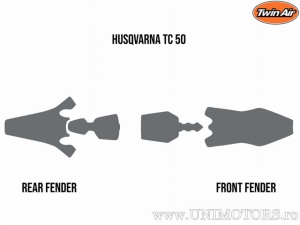 Σετ απόρριψης αφρού βρωμιάς - Husqvarna TC 50 ('17-'22) / TC 50 Mini ('18-'22) - Twin Air