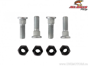 Σετ βίδες / παξιμάδια πίσω τροχού - Yamaha 450 Rhino ('06-'09) / 660 Rhino ('04-'07) - All Balls