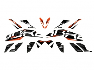 Σετ γραφικών στυλ KTM 125 Duke / 390 Duke ('17-'19) / 250 Duke ('17-'18) - KTM