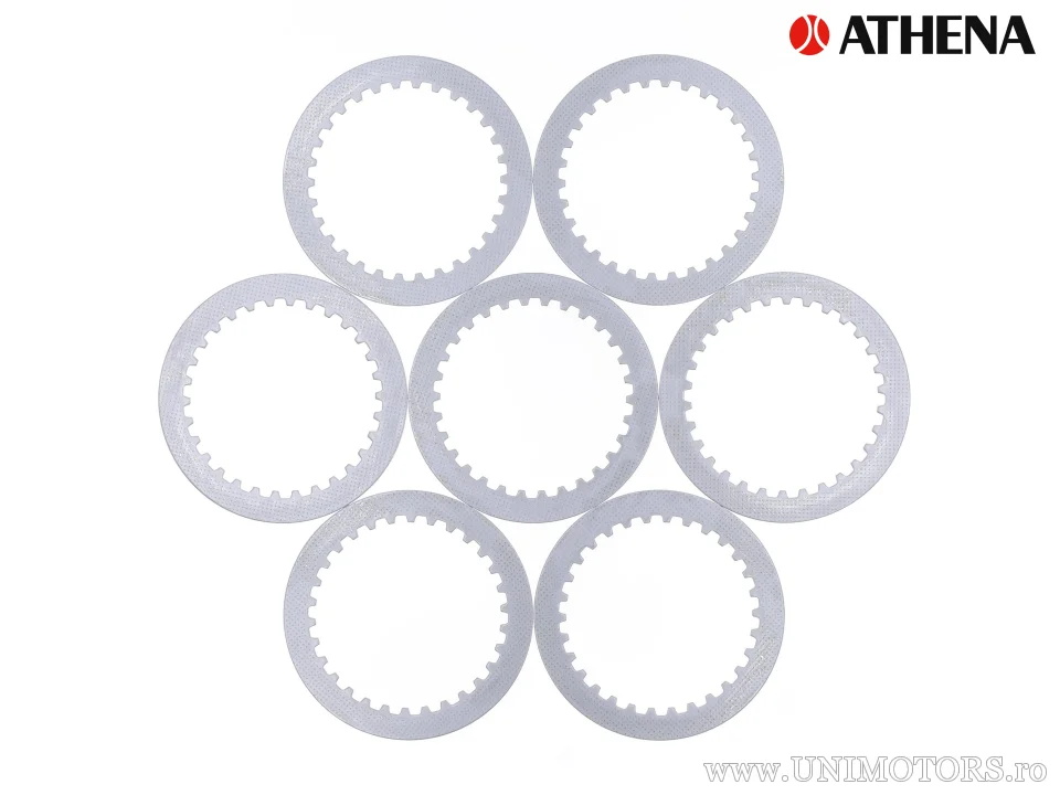 Σετ δίσκων συμπλέκτη από χάλυβα - Fantic XE125 2T ('21) / XX125 2T ('21-'22) / Yamaha YZ125 ('93-'03;