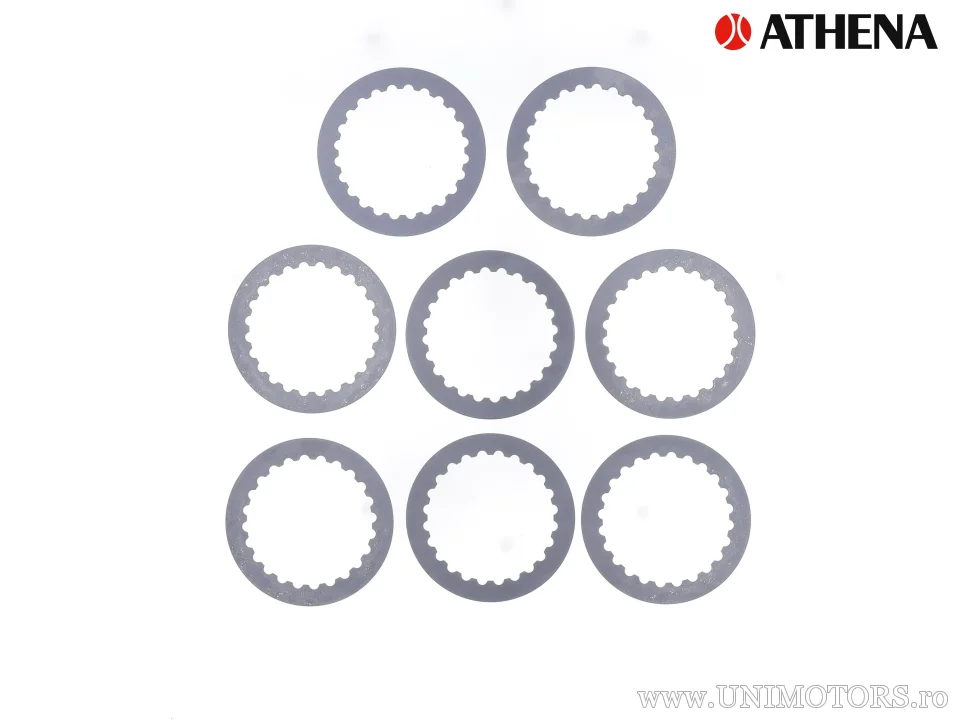 Σετ δίσκων συμπλέκτη από χάλυβα - Gas-Gas EX250F 4T / MC250F 4T ('21-'22) / Husqvarna FC250 ('16-'22)