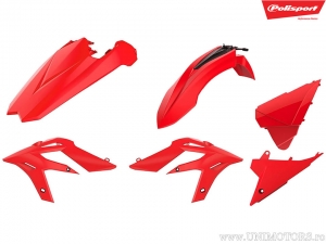 Σετ κόκκινων πλαστικών - Beta Xtrainer 250 2Τ Oilmix ('17-'19) / Beta Xtrainer 300 2Τ ('15-'17) - Polispor