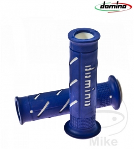 Σετ λαβές τιμονιού A250 μπλε λευκό Domino D: 22 mm L: 126 mm ανοιχτές - JM