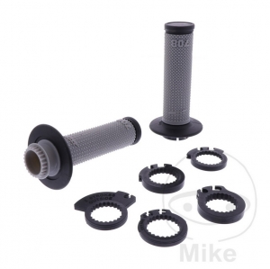 Σετ λαβέτες τιμονιού 708 γκρι μαύρο Progrip D: 22 mm L: 125 mm κλειστές - JM