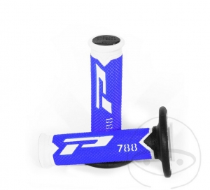 Σετ λαβέτες τιμονιού 788 μαύρο μπλε λευκό Progrip D: 22 mm L: 115 mm κλειστές - JM