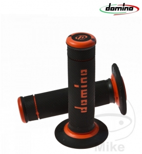Σετ λαβέτες τιμονιού A190 μαύρο πορτοκαλί Domino D: 22 mm L: 118 mm κλειστές - JM