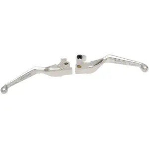 Σετ μανέτες με φαρδιά λεπίδα και σχισμές - Χρώμιο - 06100796