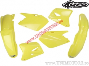 Σετ πλαστικών (κίτρινο) - Suzuki RM 125 / RM 250 ('01-'02) - UFO