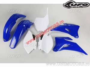 Σετ πλαστικών (λευκό / μπλε) - Yamaha YZ 250 F 4T / YZ 450 F 4T ('06-'09) - UFO