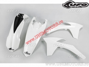 Σετ πλαστικών (λευκό) - KTM EXC / EXC-F / EXC Sixdays / EXC-F Sixdays ('12-'13) - UFO