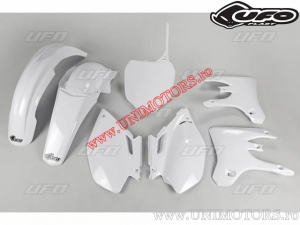 Σετ πλαστικών (λευκό) - Yamaha YZ 250 F 4T / YZ 450 F 4T ('03-'05) - UFO