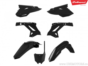 Σετ πλαστικών μαύρα - Honda CR 125 R / CR 250 R ('02-'07) - Polisport