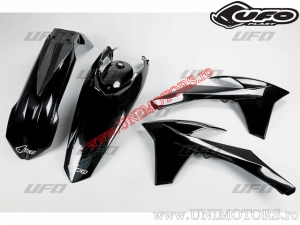 Σετ πλαστικών (μαύρο) - KTM EXC / EXC-F / EXC Sixdays / EXC-F Sixdays ('12-'13) - UFO