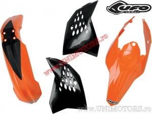 Σετ πλαστικών (πορτοκαλί / μαύρο) - KTM SX / SX Racing / SX-F ('07-'08) - UFO