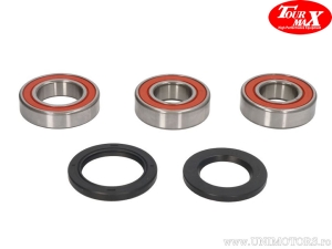 Σετ ρουλεμάν και σιμερίνγκ πίσω τροχού - Kawasaki ZX-12R 1200 Ninja / ZZR 1400 ABS - TourMax
