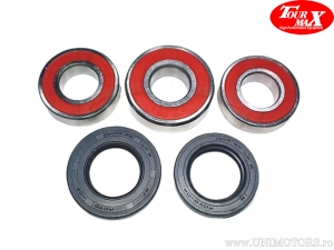 Σετ ρουλεμάν και σιμερίνγκ τροχού πίσω - Yamaha DT 125 R / TT 350 / WR 400 F / YZ 490 - TourMax